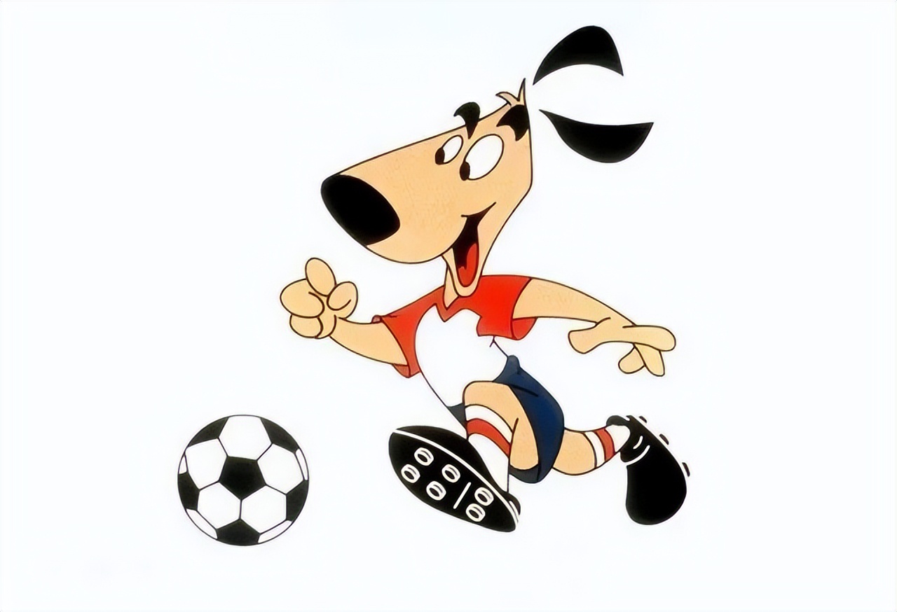 世界杯足球吉祥物熊,足球吉祥物狗