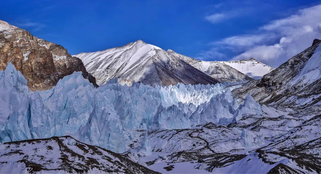 中国最美六大冰川之米堆冰川,中国最美八个冰川