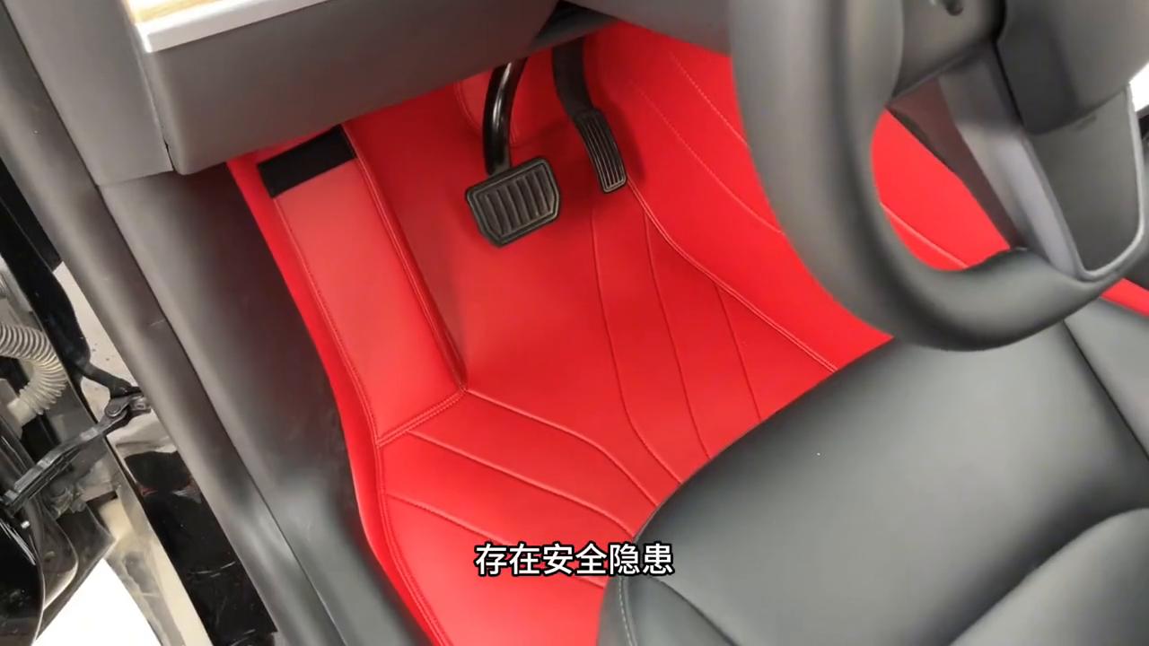 特斯拉软包脚垫牧宝,特斯拉专用牧宝防滑四季垫