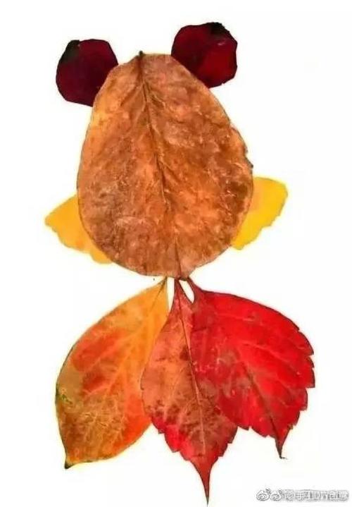 用落叶做一幅秋天的画,用水粉落叶做一幅秋天的画