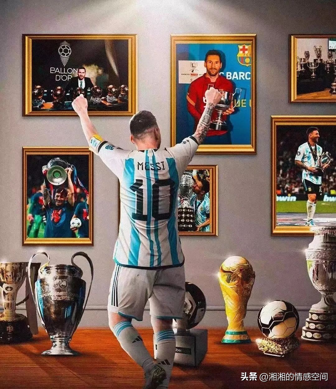 梅西加冕球王马拉多纳,梅西加冕南美国家队射手王