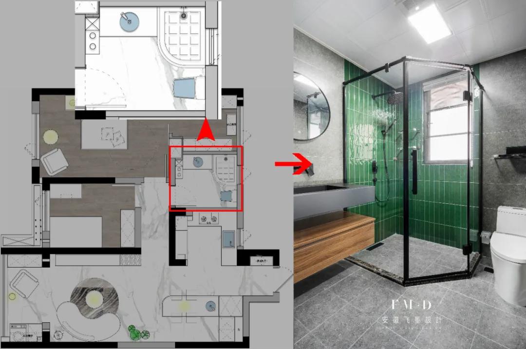 卫生间布局设计收纳,卫生间怎样收纳布置效果好