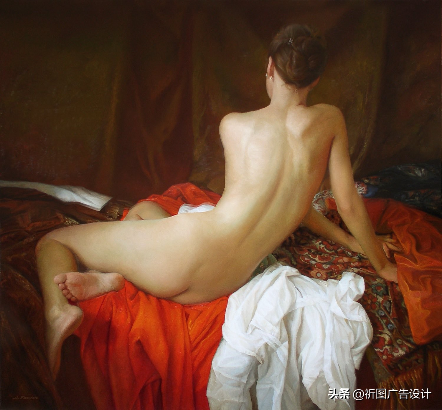 俄罗斯画家笔下的少女,俄罗斯油画人物写真