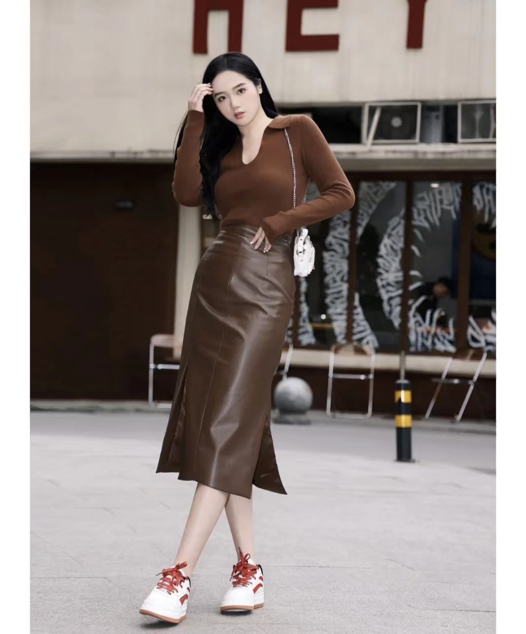 牛仔衫早春穿搭,复古牛仔衫女设计感小众早春