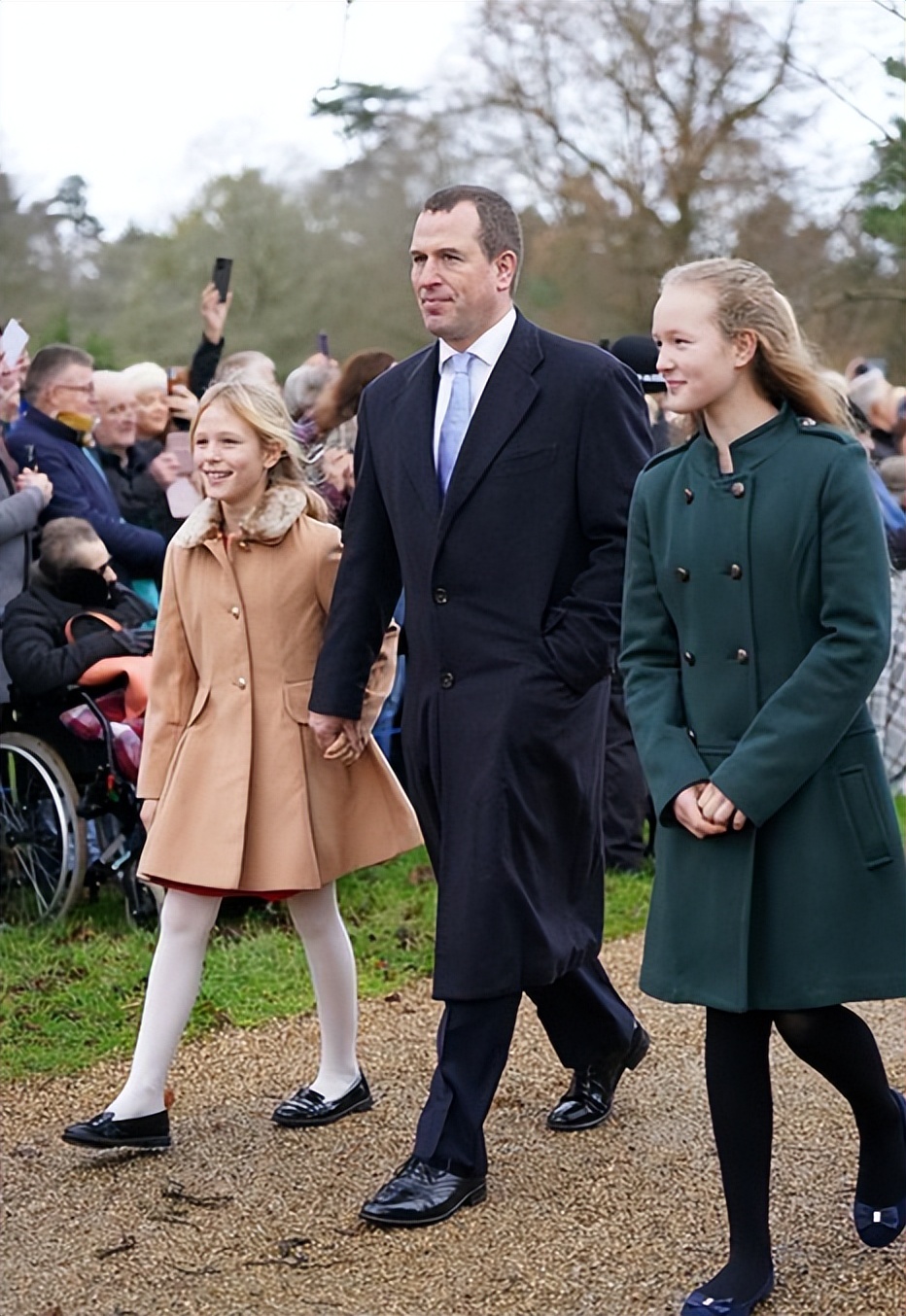 英国王室可爱小公主,英国王室安妮公主出席活动