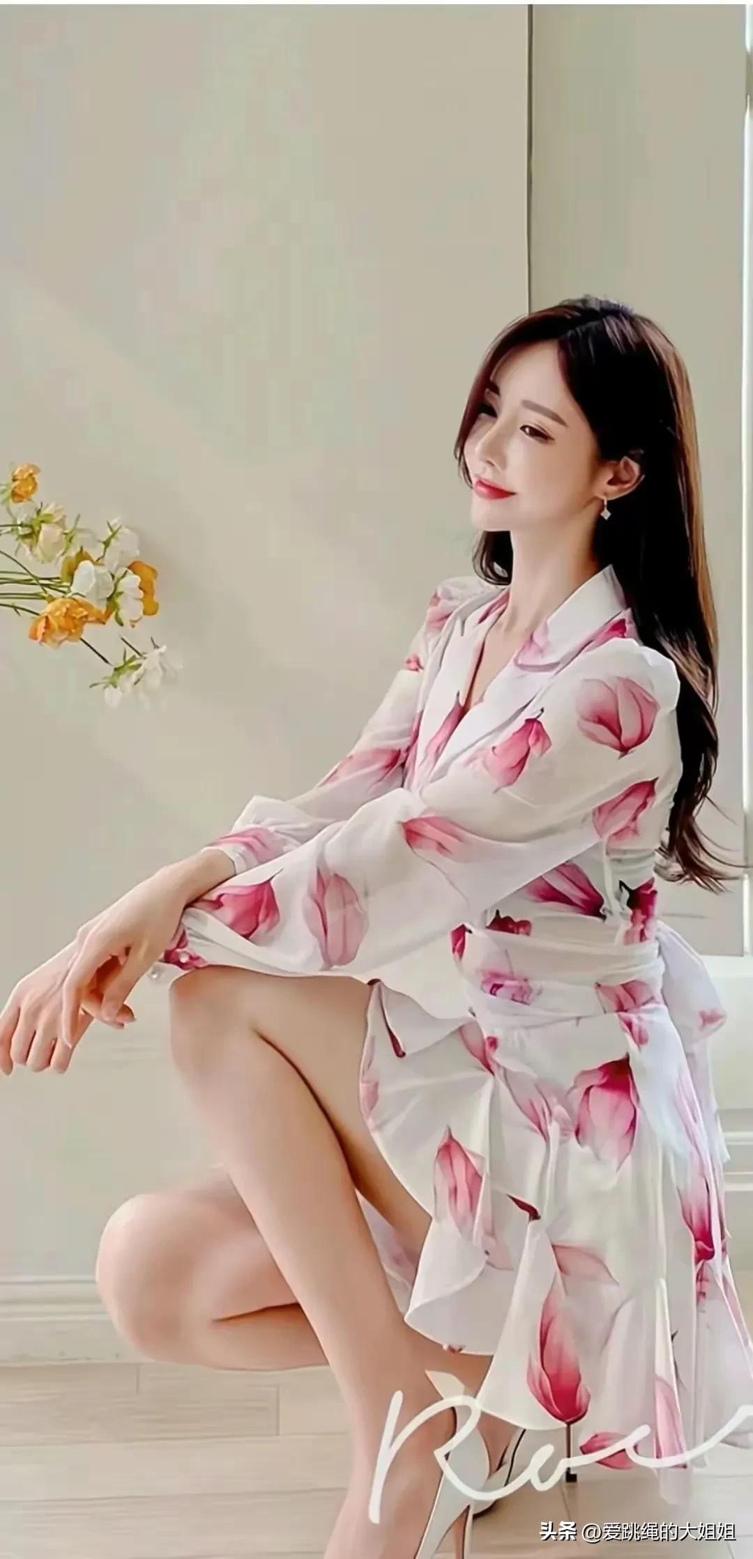 孙允珠近日写真,韩国模特孙允珠夏日穿搭