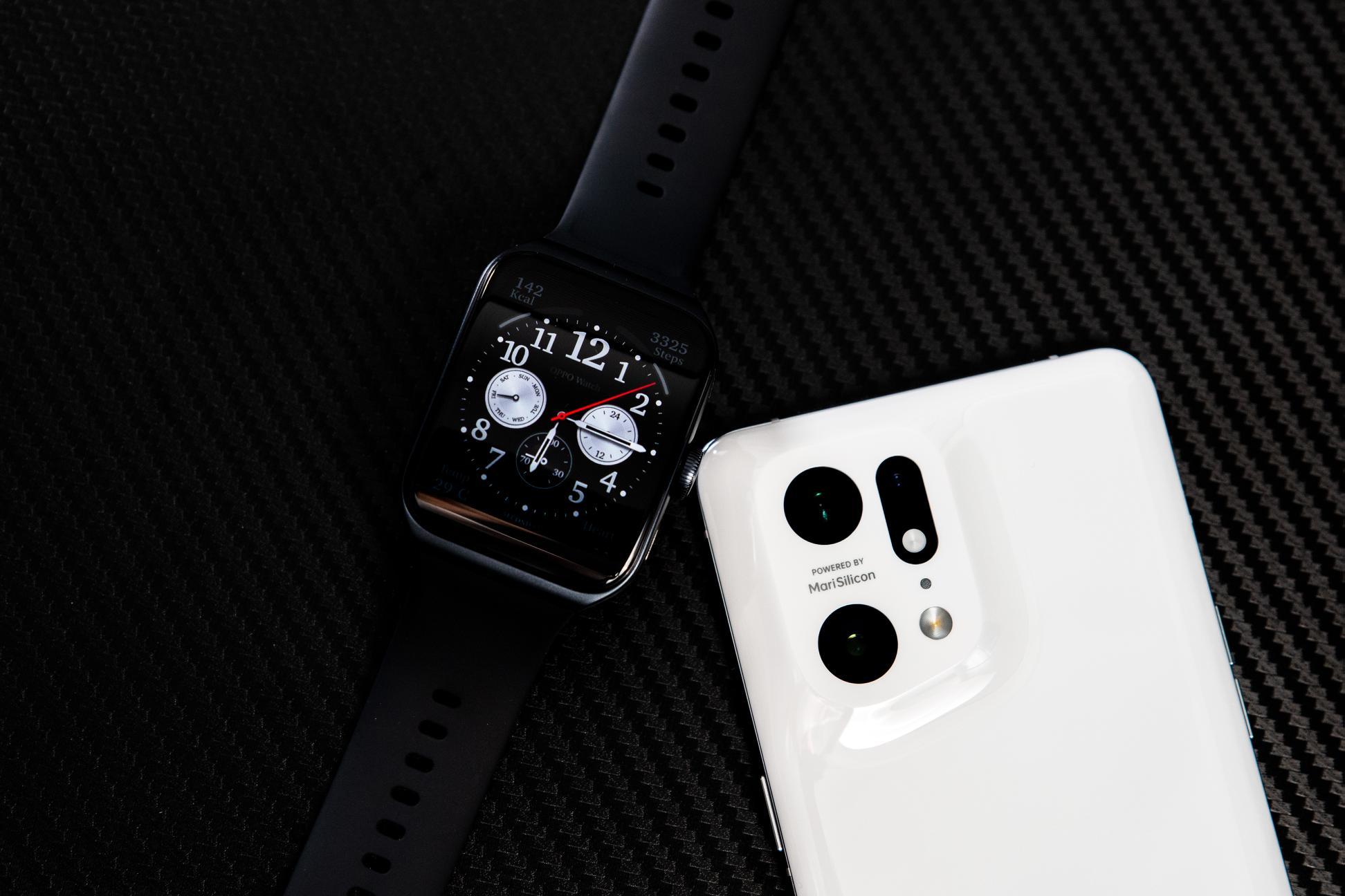 oppowatch3pro上手颜值,oppowatch3pro外观展示