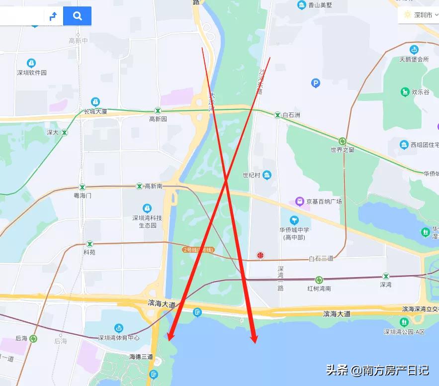 白石洲74层楼房,白石洲旧改74层住宅售价