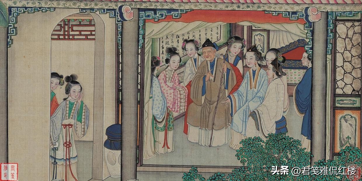 贾母看透薛宝钗注定孤独终老,贾母掏空家底撑门面