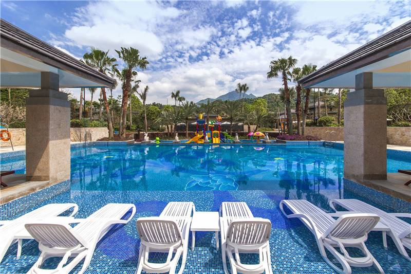 广州森林海嬉水乐园温泉视频,广州市增城区森林度假水上乐园