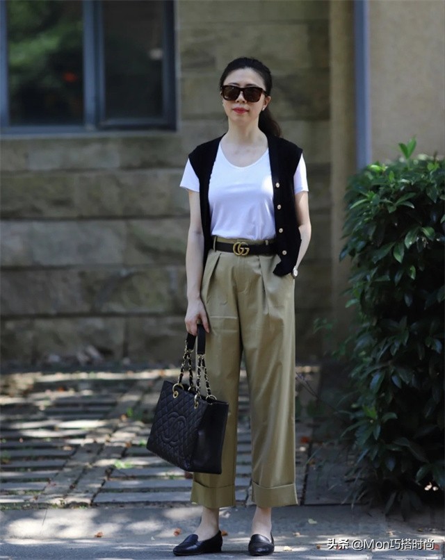 中年微胖女人穿的春秋裤子,微胖女人应该穿的裤装