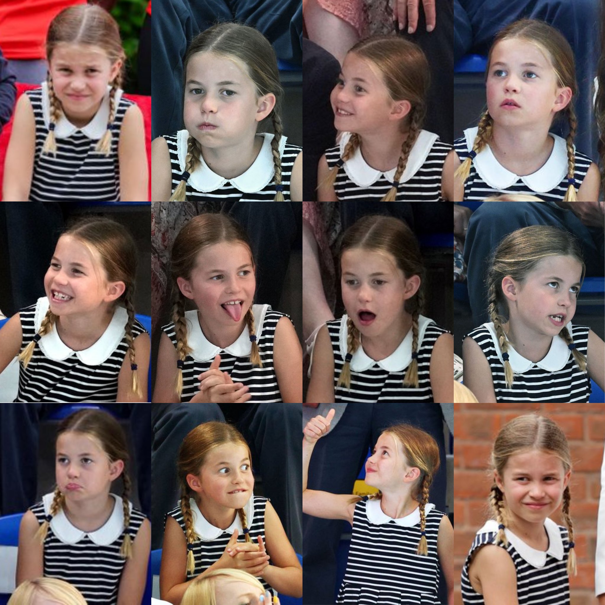 8岁夏洛特小公主气场,8岁夏洛特公主火出圈