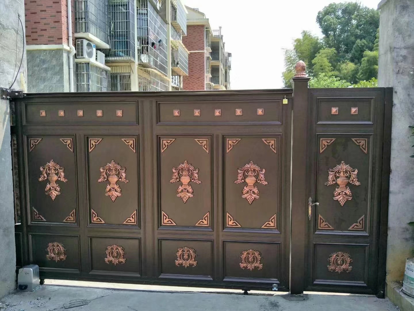 武汉别墅庭院大门围栏,武汉别墅庭院大门哪里有