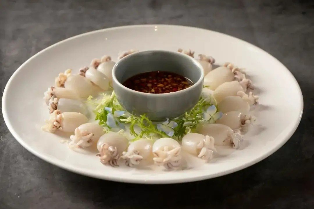 xo酱芦笋炒墨鱼仔,墨鱼仔炝芦笋