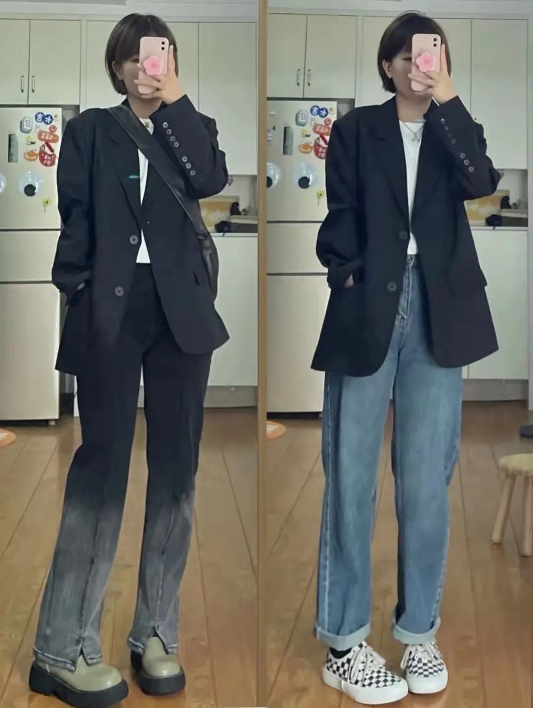 身材单薄怎么穿衣服,身材不好冬天怎么穿搭显高