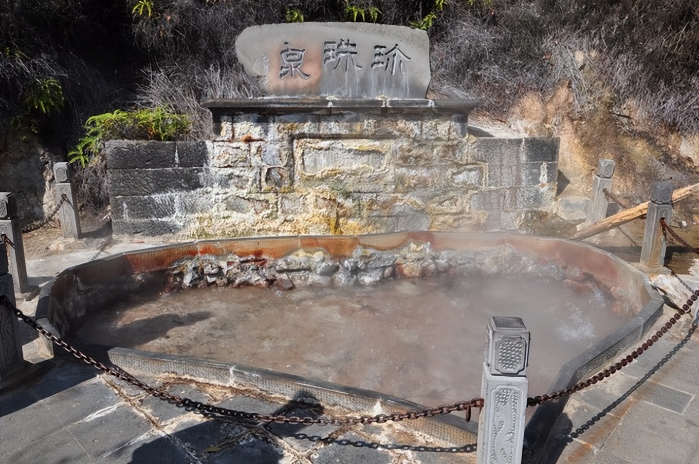 记录云南腾冲热海快乐之旅,云南腾冲热海大滚锅奇观