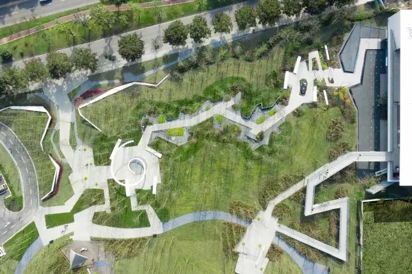 第四代住宅庭院景观,第四代住宅景观细节