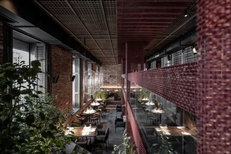 新型餐馆造型设计,创意餐馆设计效果图