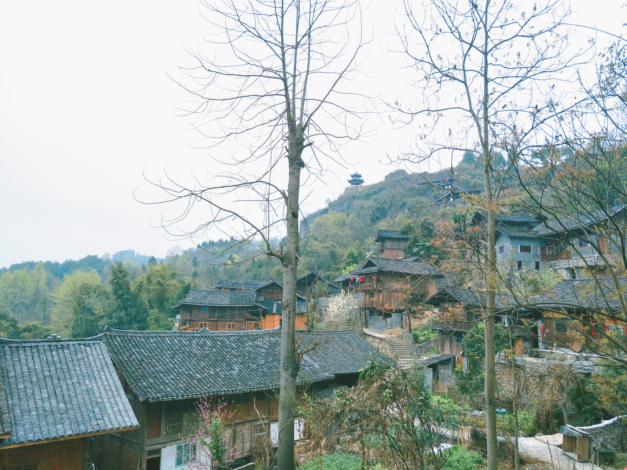 贵州石阡楼上古寨地图,贵州的古寨