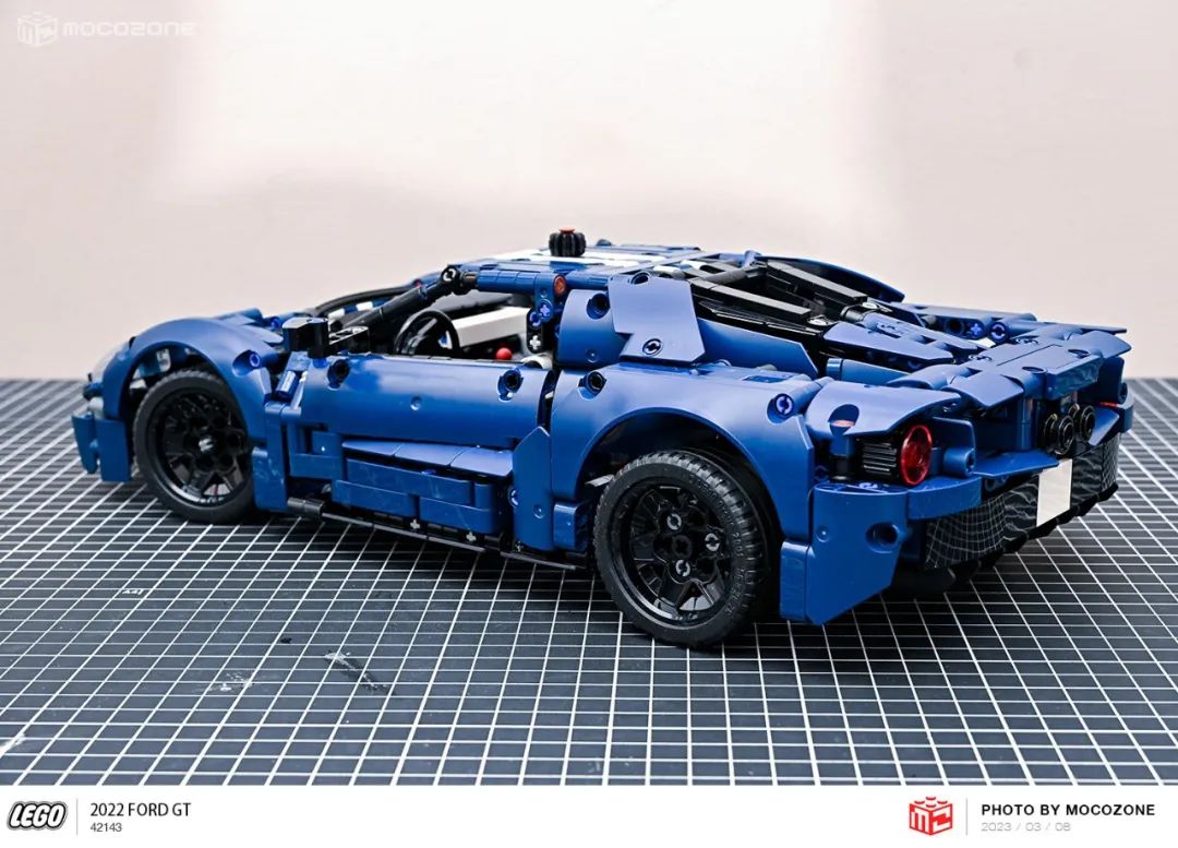 乐高积木福特gt跑车,福特gt2022