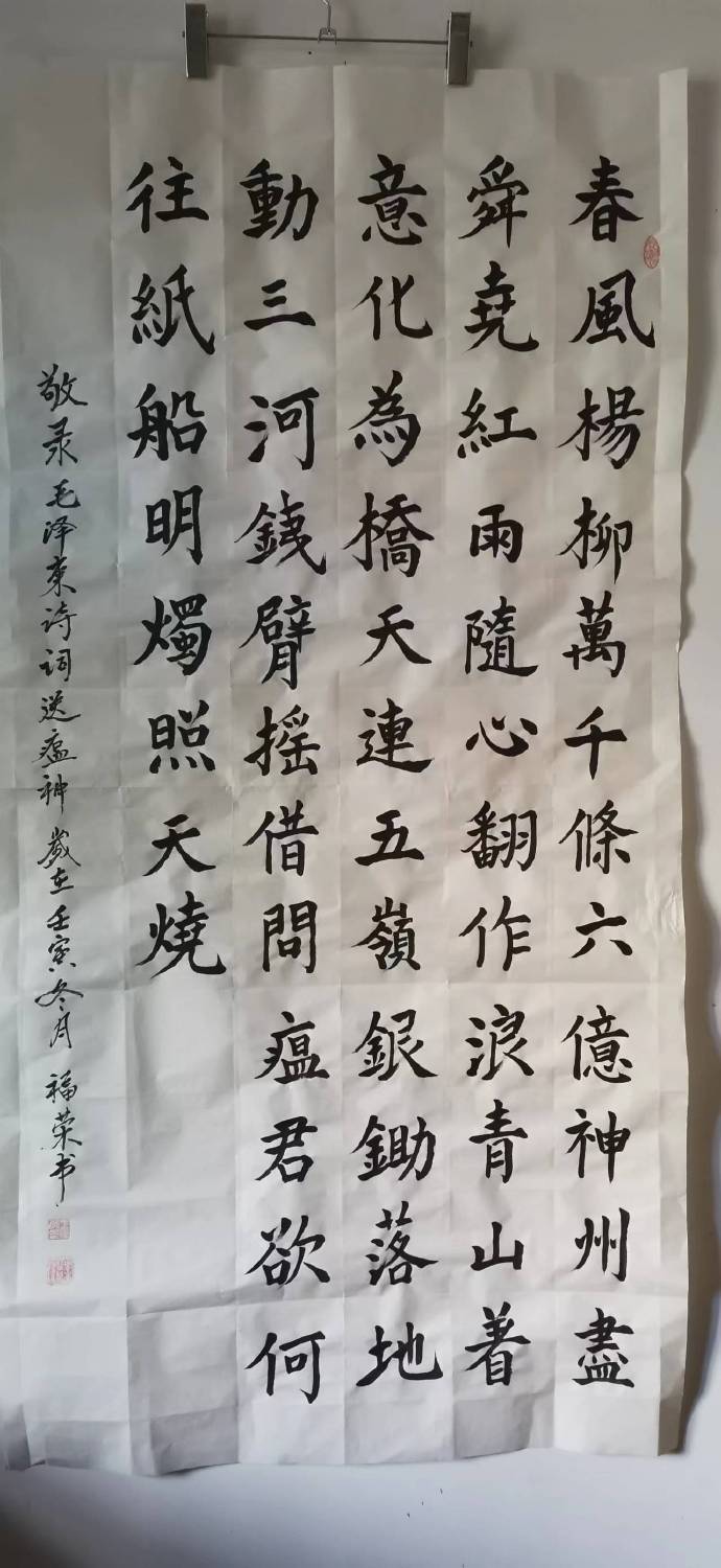 明湖书友赠诗《春来大地美如画》等二十首