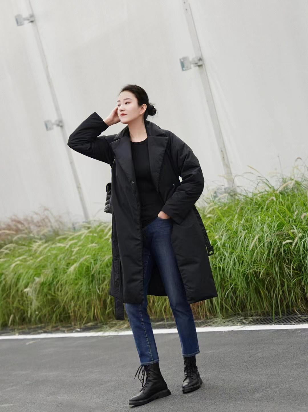 极简风穿搭黑皮,极简风穿搭日常超爱的黑白配