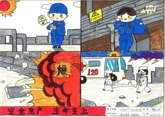安全小漫画四幅图,安全漫画200张干货满满