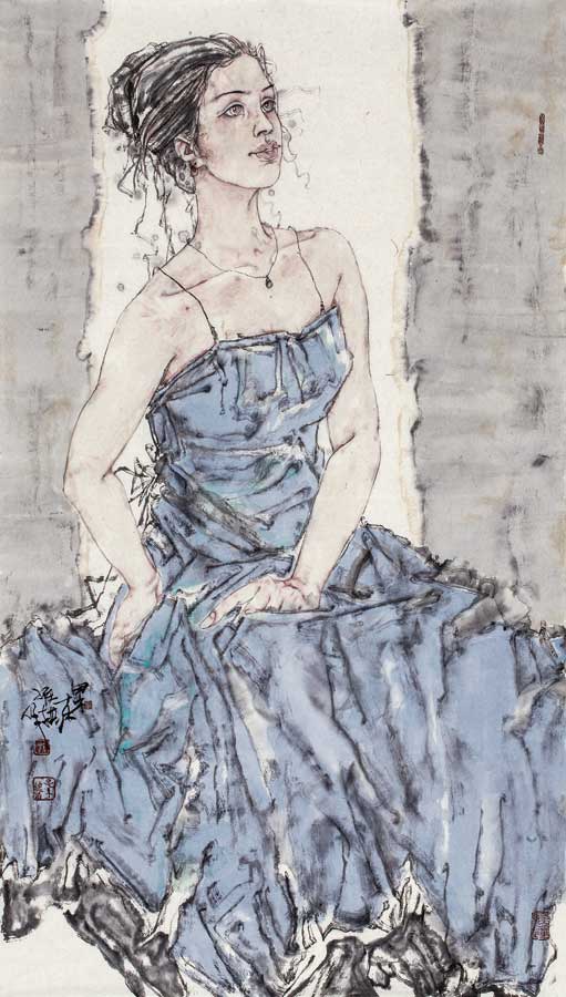 孙棋国画作品,孙棋画家作品