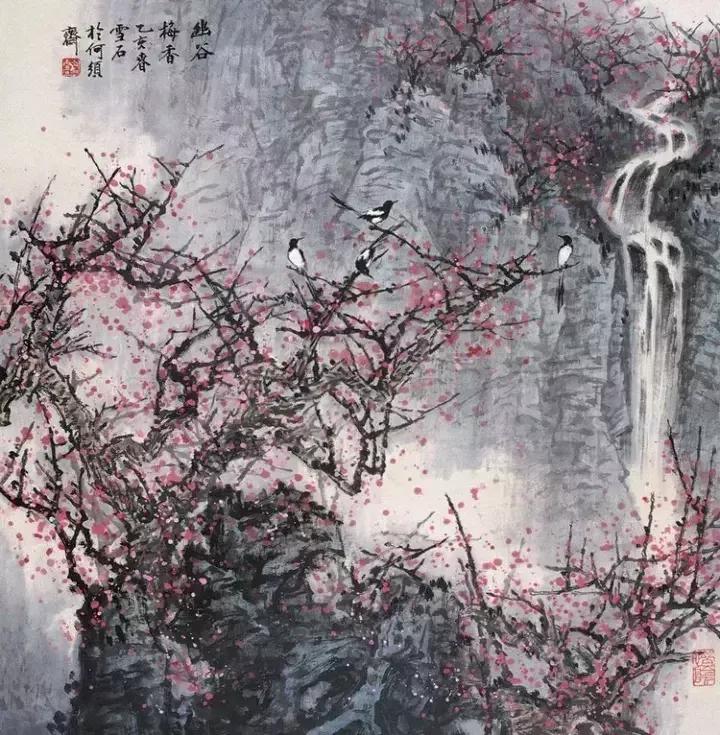 名家余玉奇山水画精品欣赏,画川江山水画名家