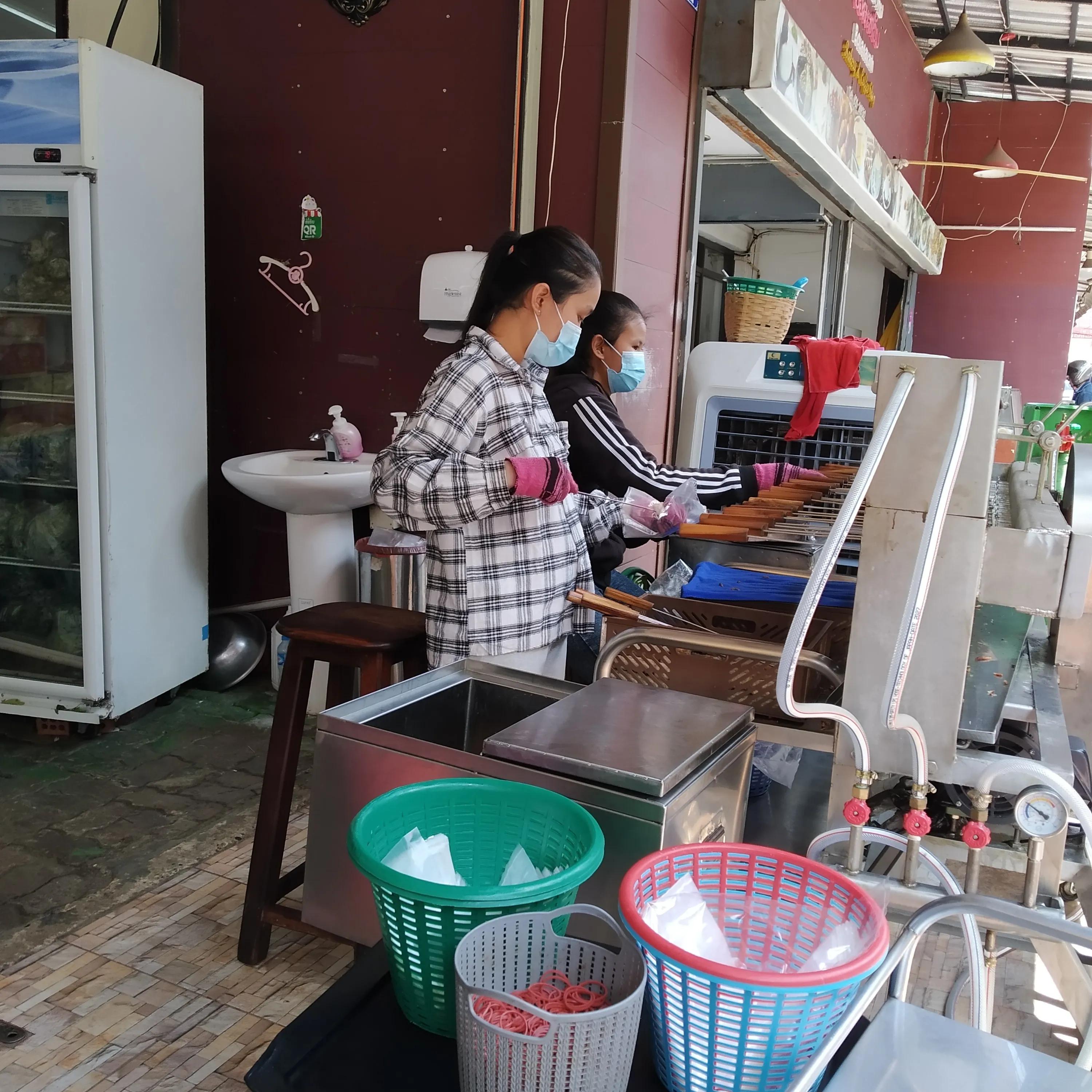 老挝万象美食推荐米线,老挝万象法国菜