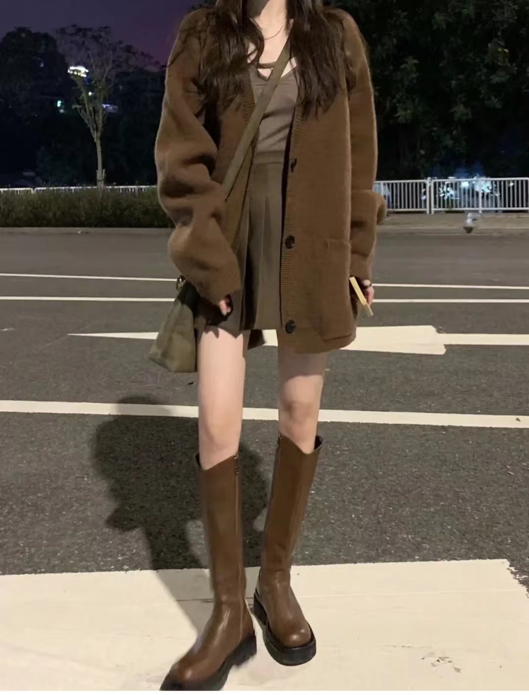 显高又显瘦的长筒靴,显瘦百搭又好看长筒宽靴