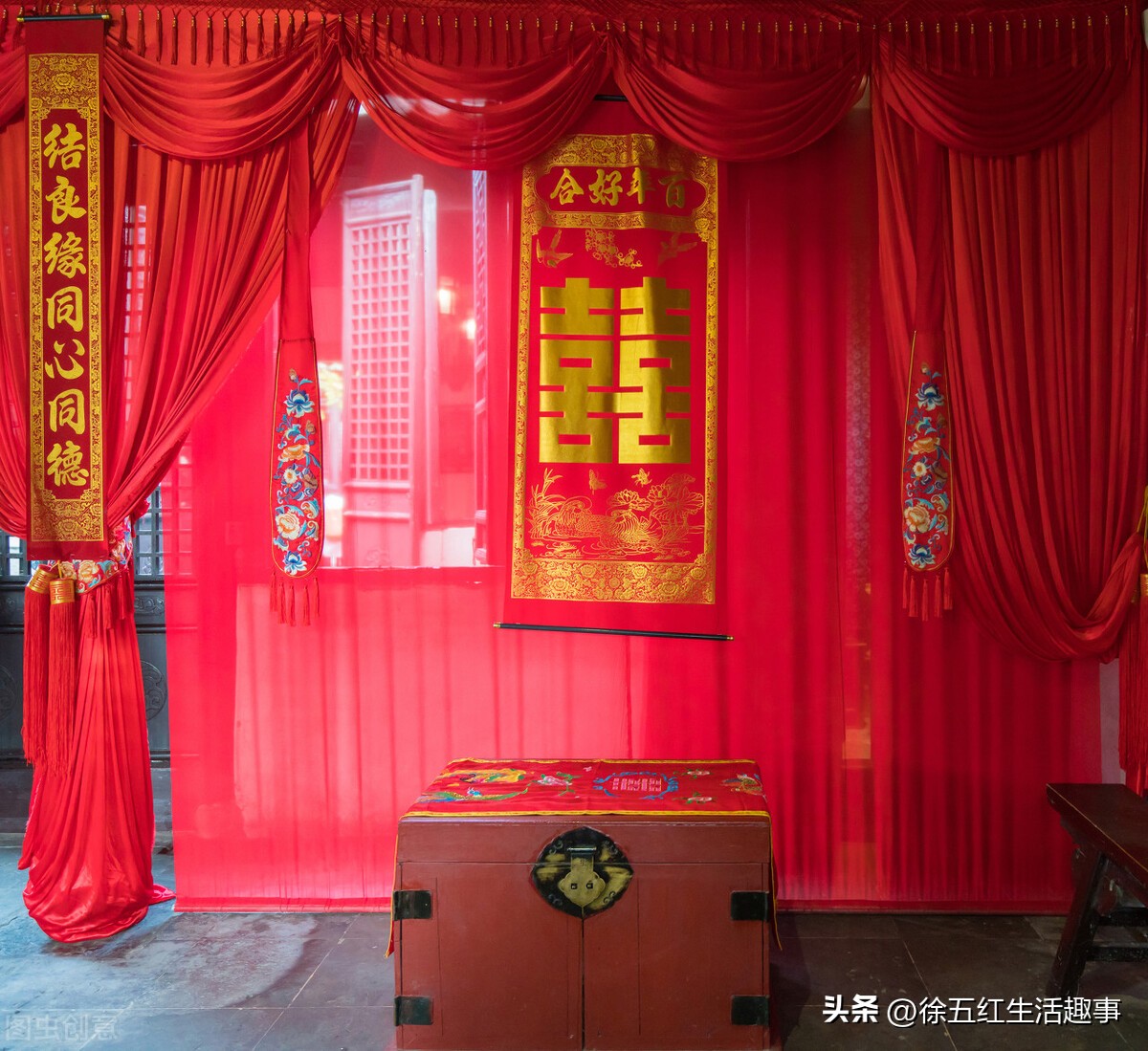 新婚挂门帘口诀,新婚挂门帘视频