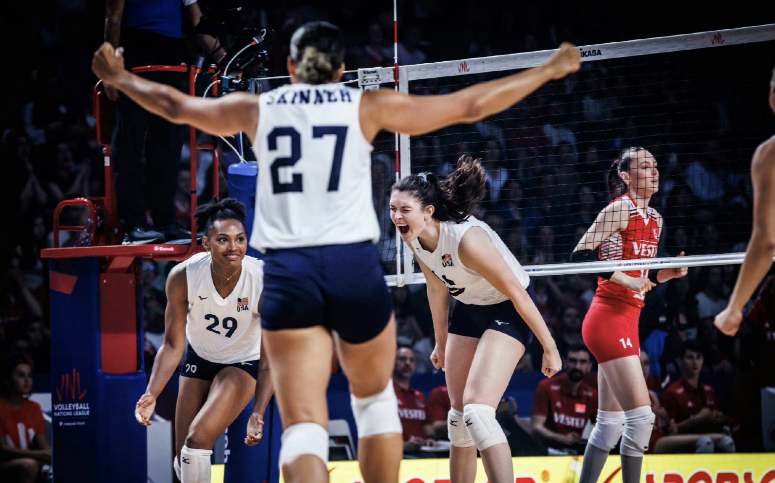 美国女排联赛赛程,美国女排2020年赛程