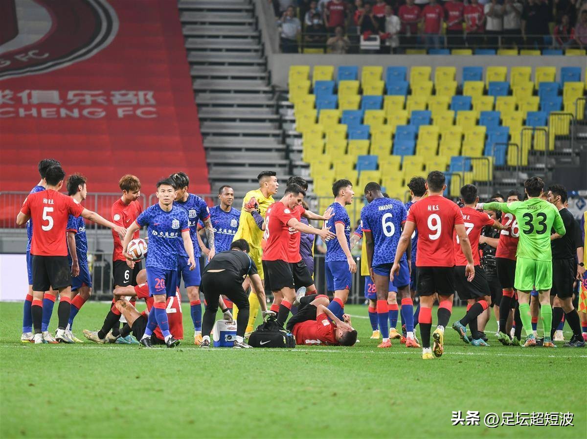 2020中超第20轮申花视频,上海滩德比上港彻底打趴申花