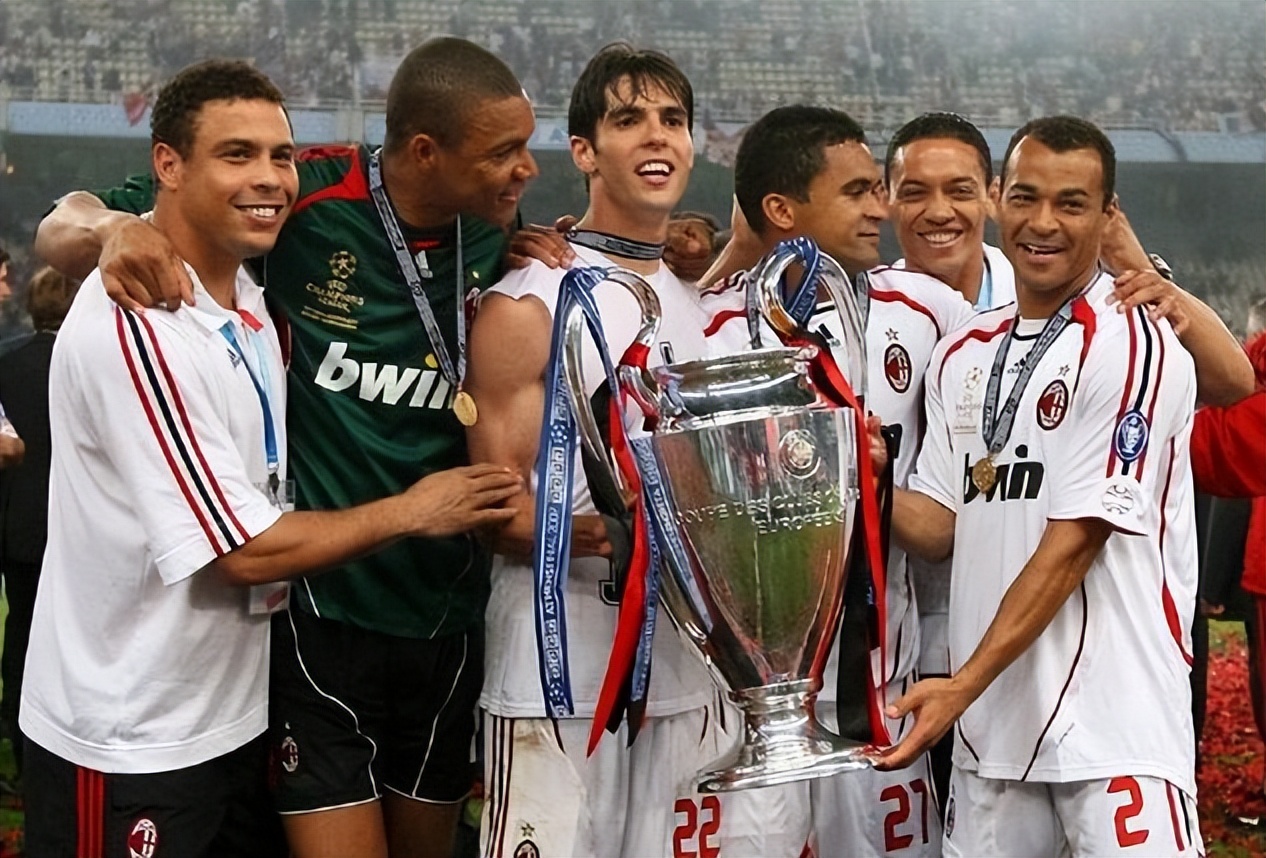 世界足坛金球奖排名,梅罗欧冠纪录