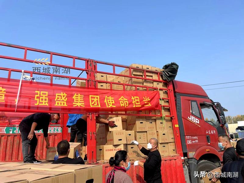 昼夜加班保供应临沂兰山第二批生活物资今明两天奔赴餐桌