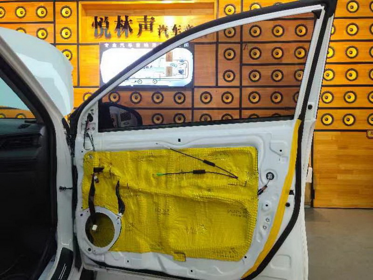 守卫安静河北悦林声丰田卡罗拉汽车隔音改装大白鲨