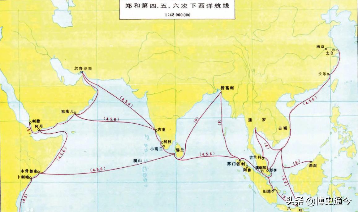 郑和舰队世界第一,郑和环球航行