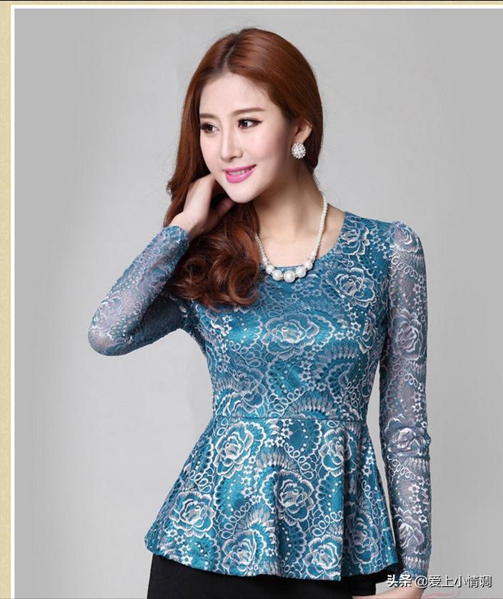 新款雪纺长袖上衣初春显清新