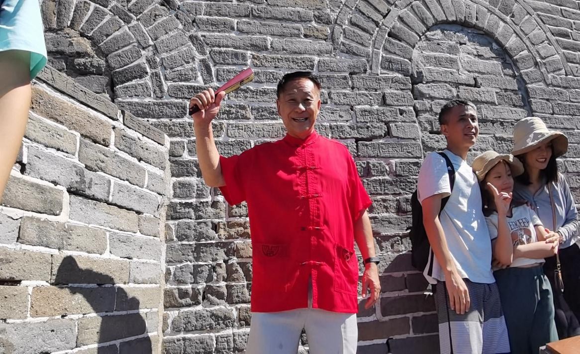 登八达岭长城游记,赞美登八达岭心情