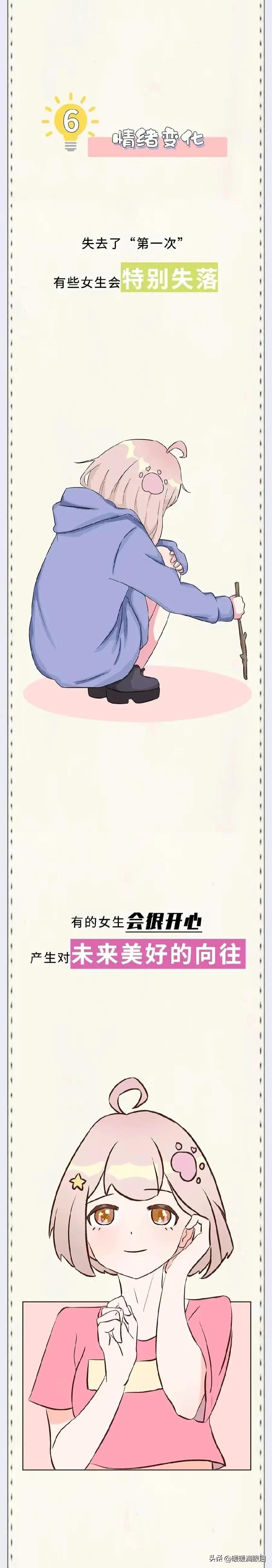 第一次*生活性**后，女生的身体会发生哪些变化？