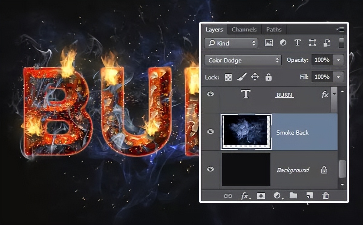 ps路标去除铁锈点,ps教程火苗火焰字体效果制作