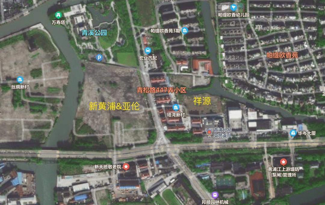 上海青浦新城规划图,青浦新黄浦项目