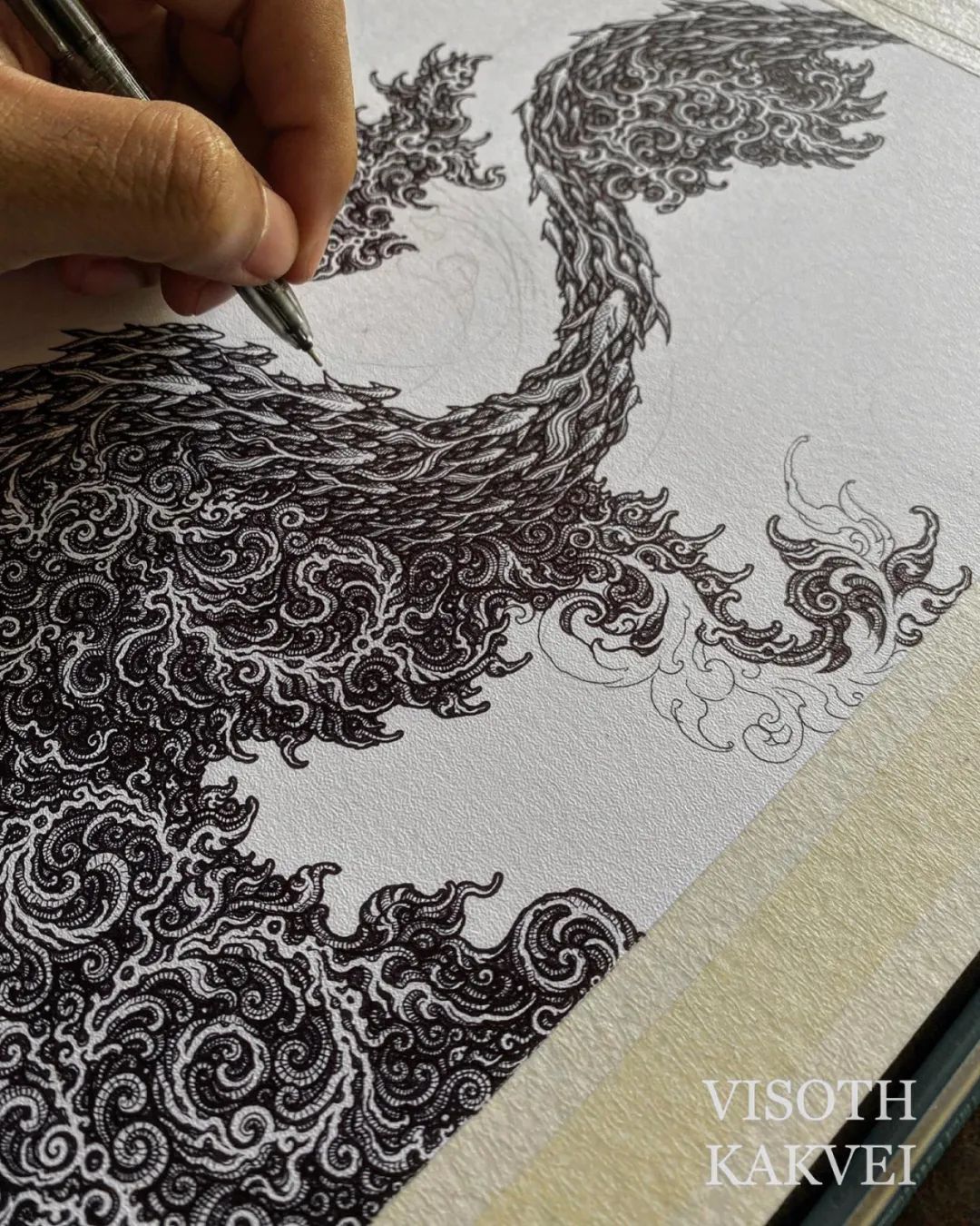 简单治愈强迫症画,让密集恐惧症非常难受的画