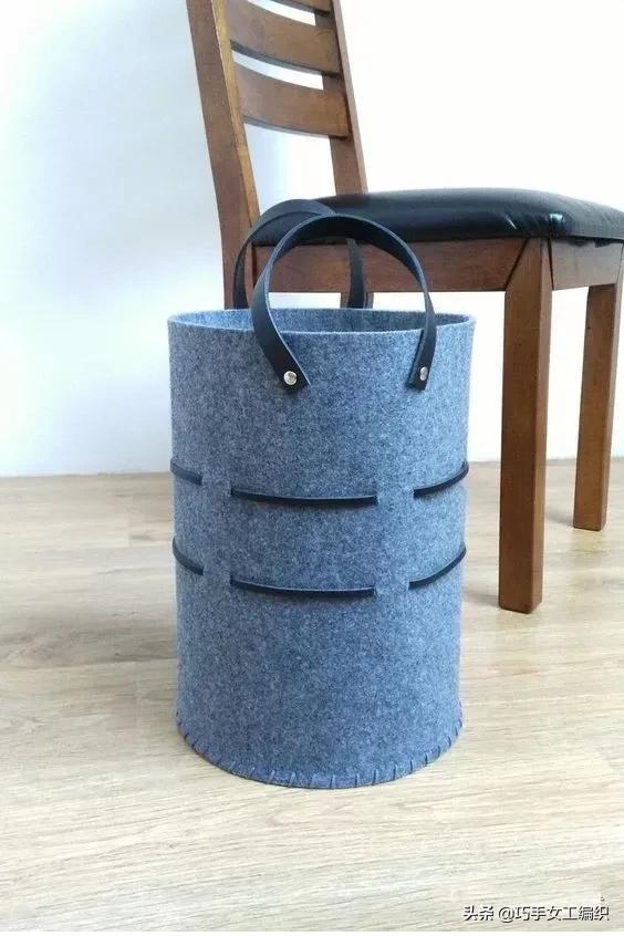 还在花钱买收纳盒？一块布剪几刀立起来就有无数个，新手都赞不绝