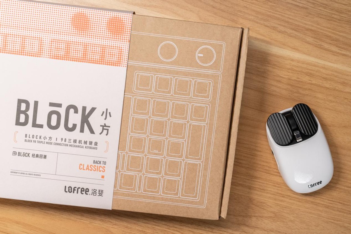 洛斐透明磨砂键盘测评,lofree洛斐机械键盘套装