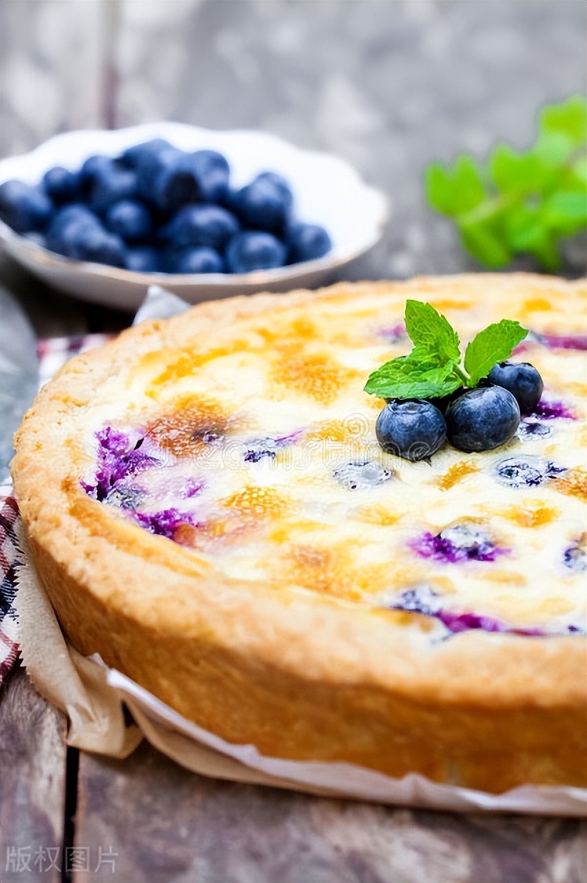 泰国蓝莓甜品制作简单又好吃,关于蓝莓的甜品教程