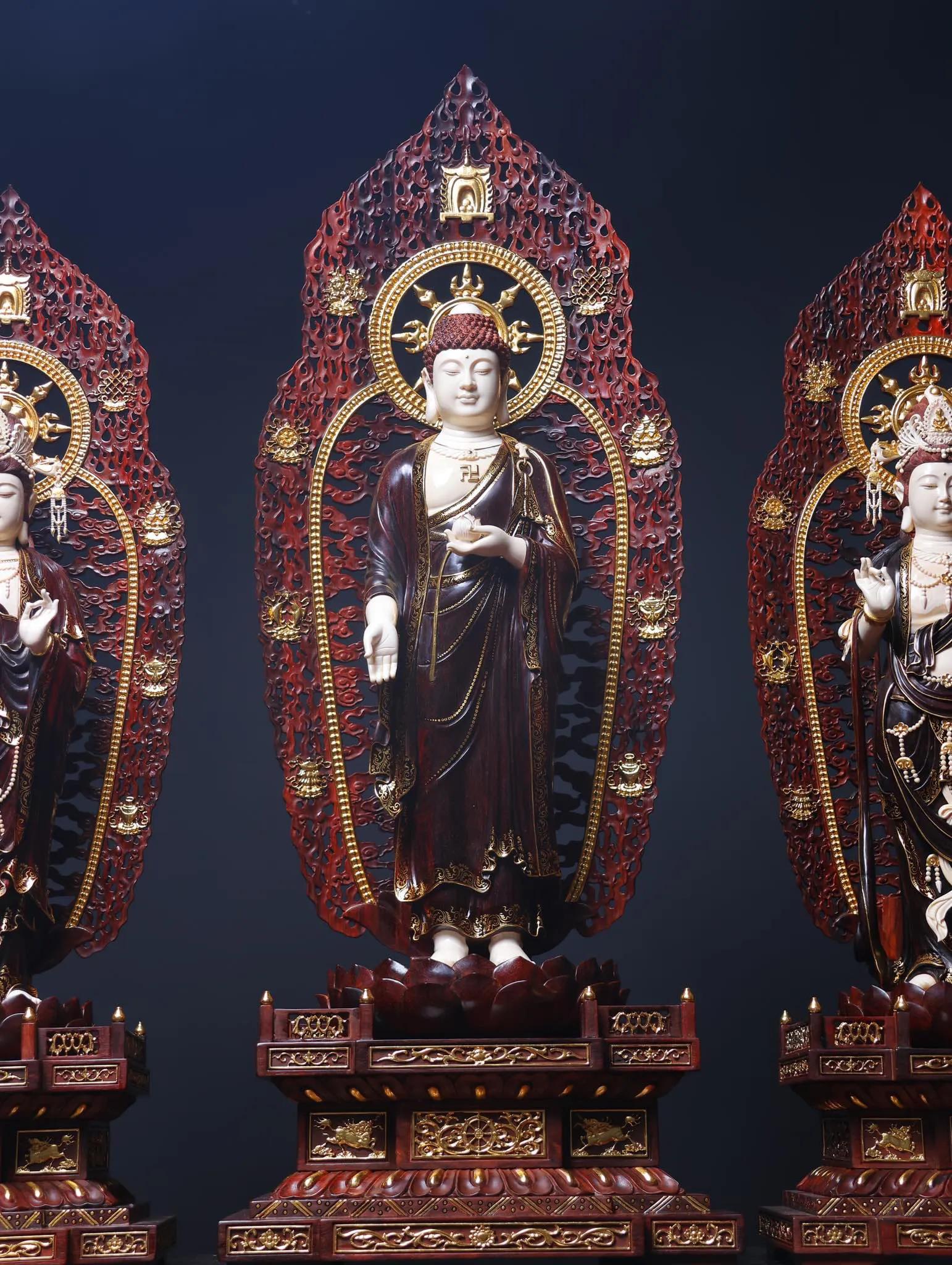 西方三圣是哪三圣,西方三圣图