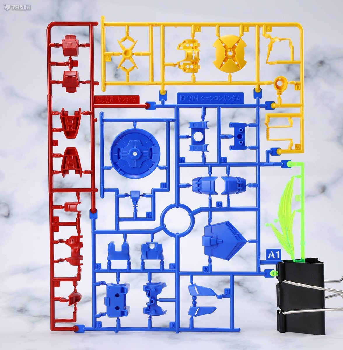 万代hgucmsa0011s高达,万代hg风灵高达开箱测评分享