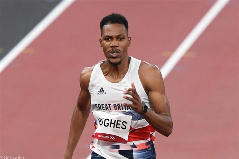 英国锦标赛男子100m休斯10秒03,瓦尔霍尔姆46秒76好成绩接连不断